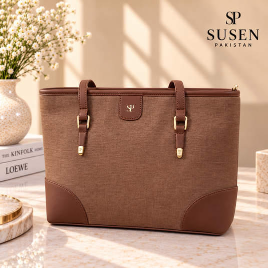 D BROWN CLARA TOTE