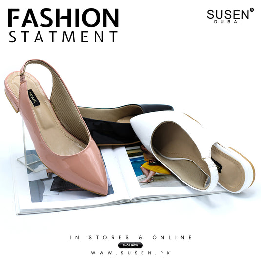 SU-AK652 slingback kitten heels