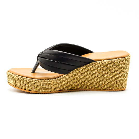 BOBBY 004 brown wedge Sandals