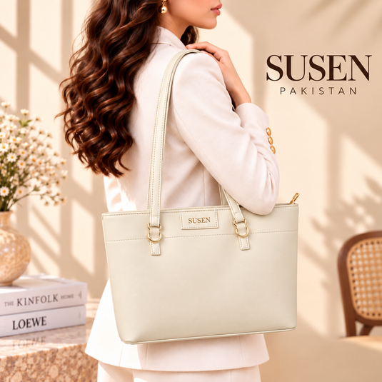 ELEGANT TOTE BEIGE