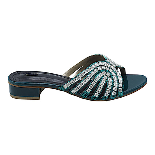 QUEEN 001 Block Heel Sandals