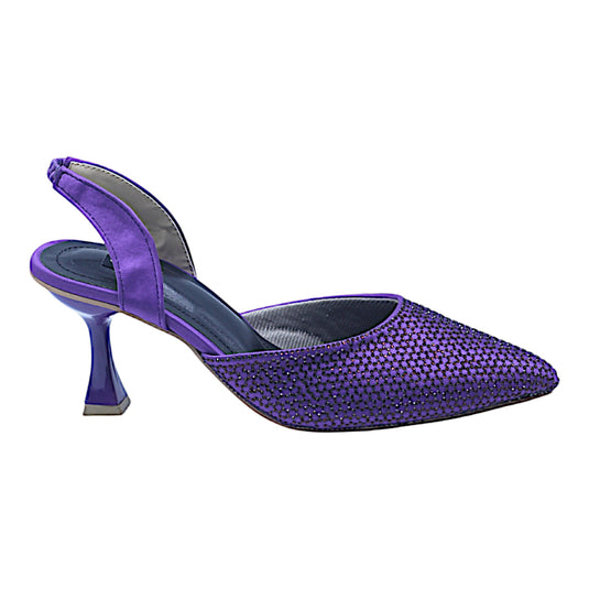 SWISS 3M Slingback Ankle Strap Heels