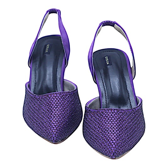 SWISS 3M Slingback Ankle Strap Heels