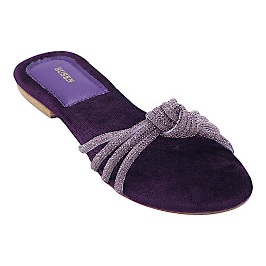 Maze 009 Knotted Glamorous Flats