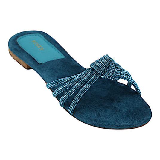 Maze 009 Knotted Glamorous Flats