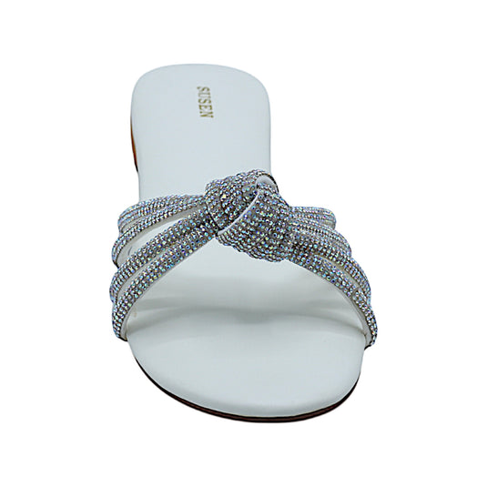 Maze 009 Knotted Glamorous Flats