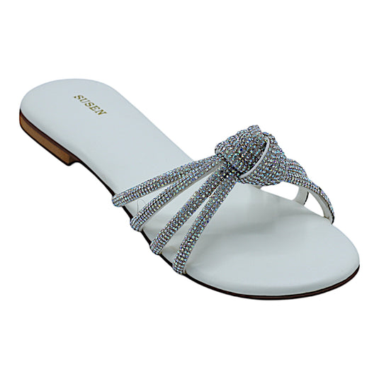 Maze 009 Knotted Glamorous Flats