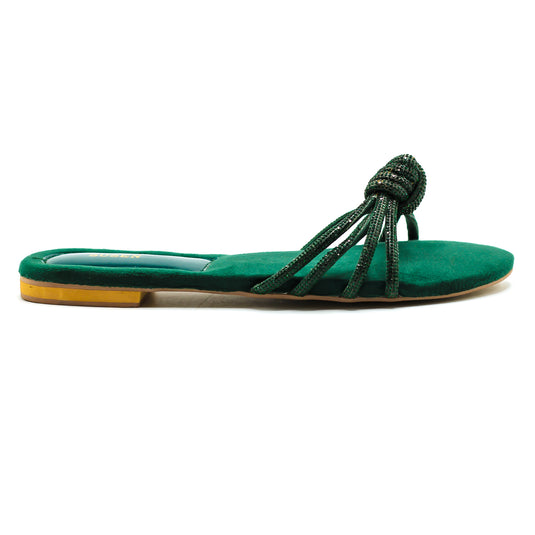 Maze 009 Knotted Glamorous Flats