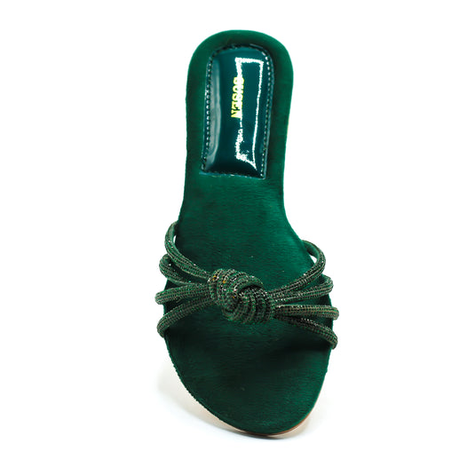 Maze 009 Knotted Glamorous Flats