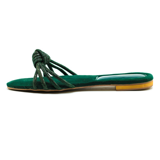Maze 009 Knotted Glamorous Flats