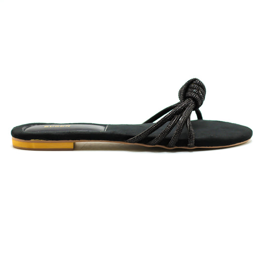 Maze 009 Knotted Glamorous Flats