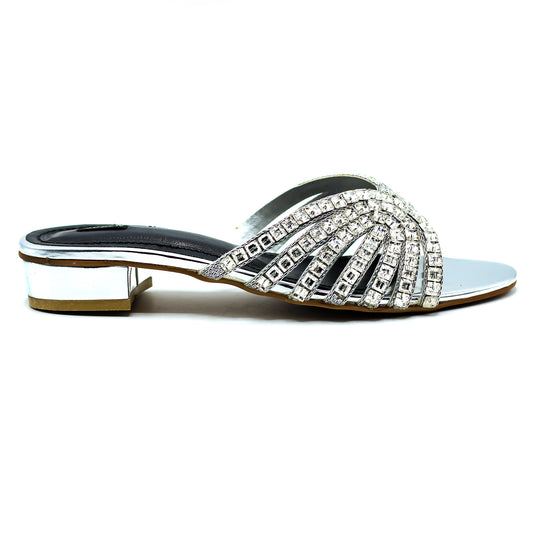 QUEEN 001 Block Heel Sandals