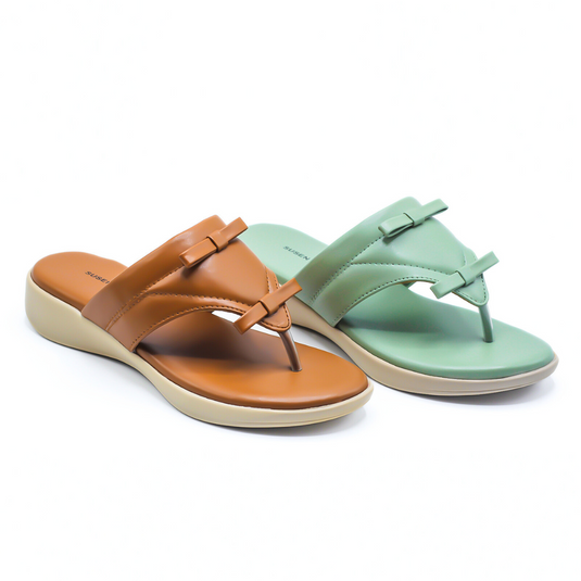 Get green and brown DOCTOR 002 Comfy Shoes for versatile comfort.