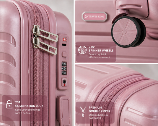 LEAVES KING TROLLY PINK