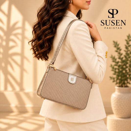 Susen Silvery Cross body