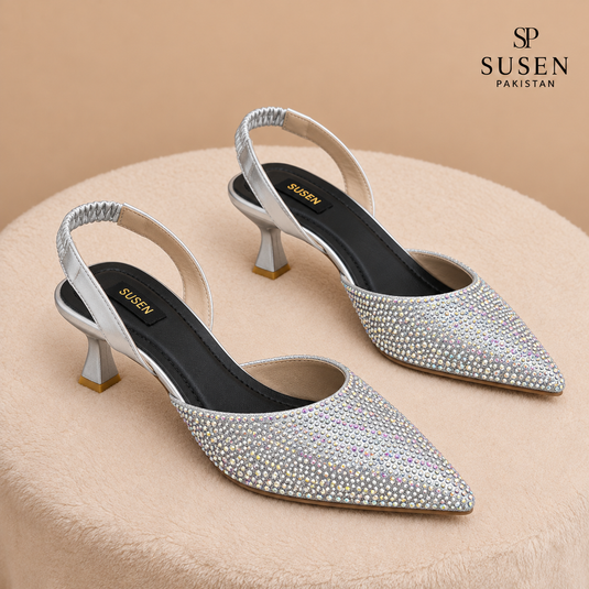 SWISS 3P Pink Pointed Toe Sandals