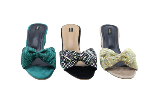 Trendy Swiss 11 short block heel sandals, combining style and durability.