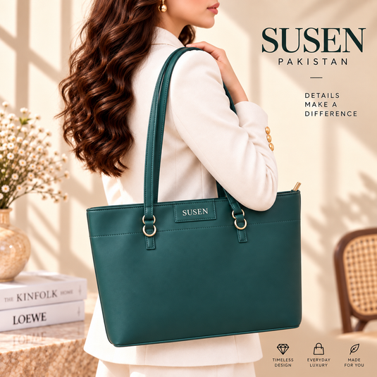 ELEGANT TOTE GREEN