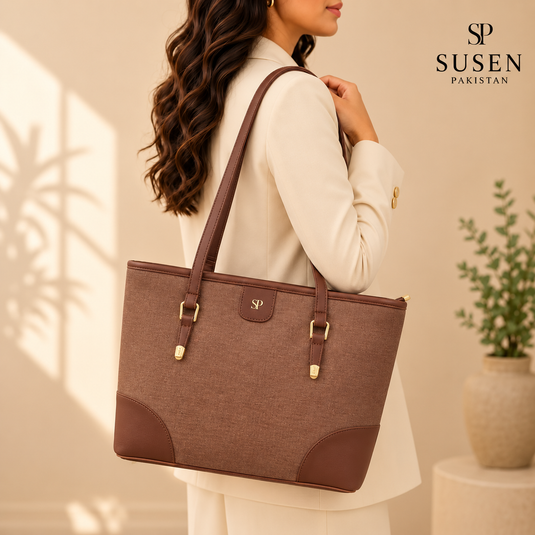 D BROWN CLARA TOTE