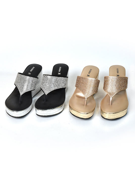 Bobby 001 Wedge Sandals