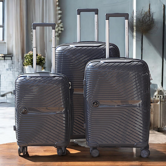 High quality Luggage  4 Piece Set Gray