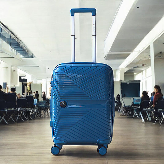 High Quality Luggage 4 Piece Sets Blue