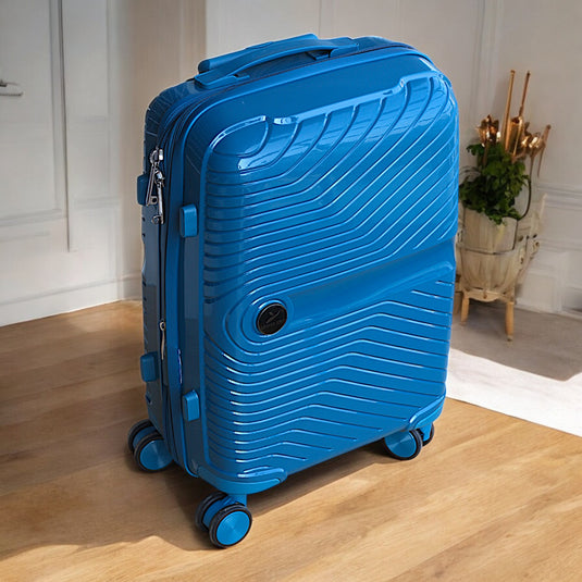 High Quality Luggage 4 Piece Sets Blue