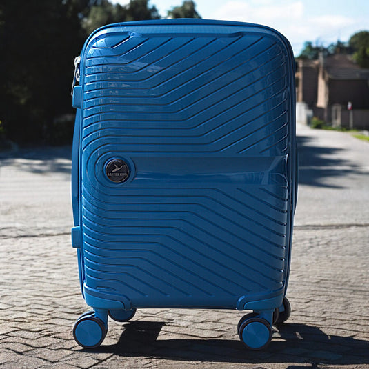 High Quality Luggage 4 Piece Sets Blue