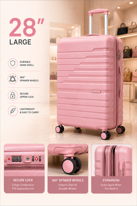 LEAVES KING TROLLY PINK