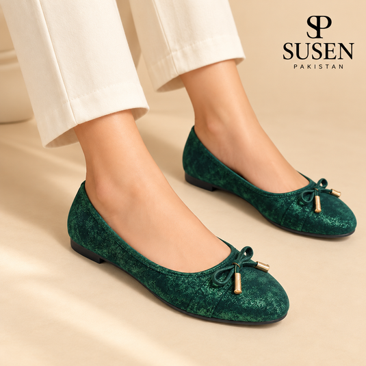 Emerald-Green Pumps