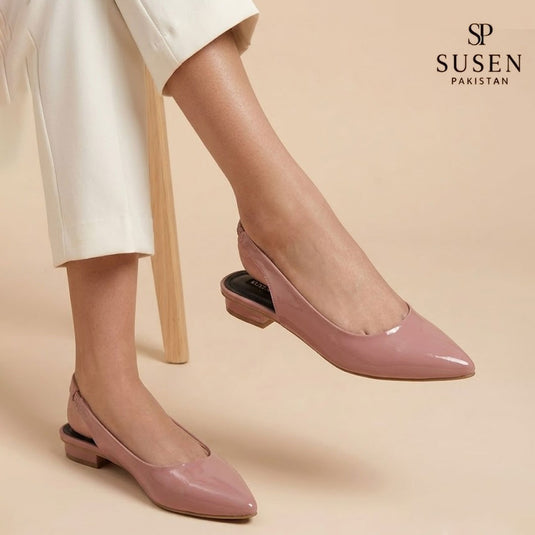 SU-AK652 slingback kitten heels