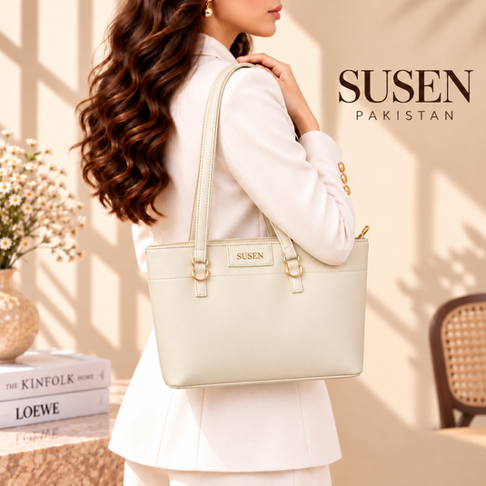 ELEGANT TOTE BEIGE