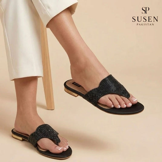 Swiss F3 Formal Flat Sandals