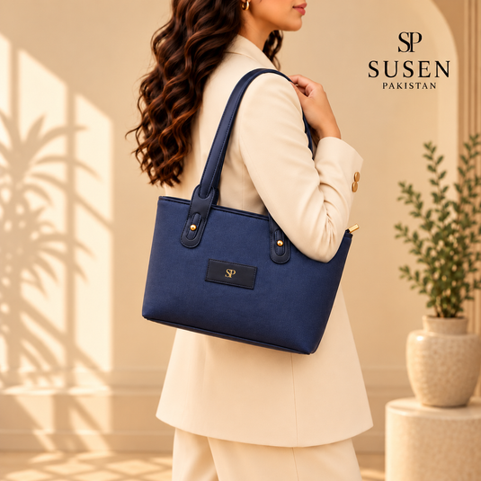 CRAFT TOTE D. BLUE